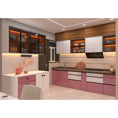 Modern Kitchen Design With Customised Furniture