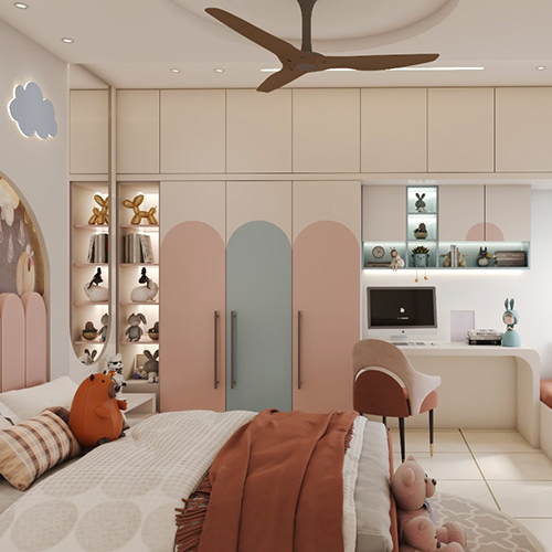 Kids Room Design With Customised Furniture