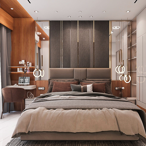 Bedroom Design With Customised Furniture