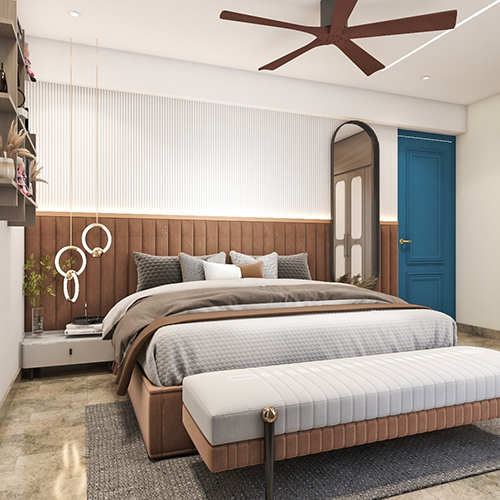 Stylish Bedroom Design With Customised Furniture