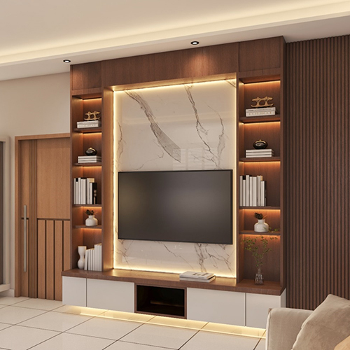 TV Unit Design With Customised Furniture