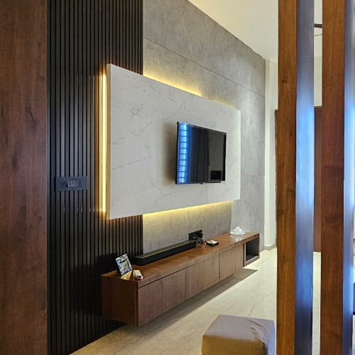 TV Unit Design With Customised Furniture