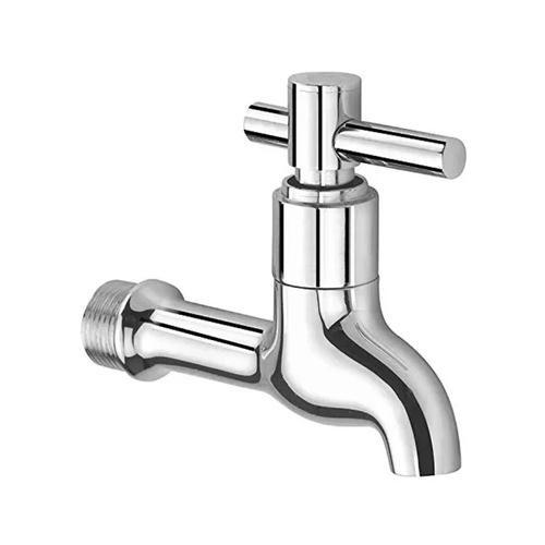 Bathroom Brass Bib Tap - Color: Silver