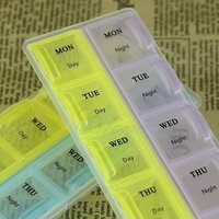 Pill Medicine Box Holder Storage