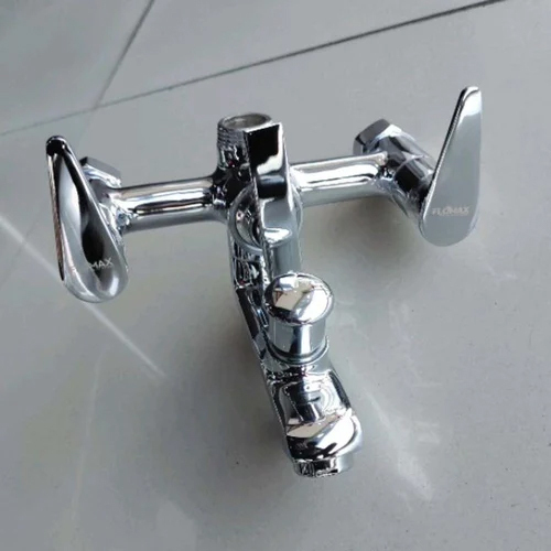 Stainless Steel Wall Mixer - Color: Silver