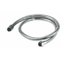 Tt 1004 Cp Shower Tube - Round Shape, 3 Meters Length | Glossy Silver Finish For Stylish Bathroom Connections