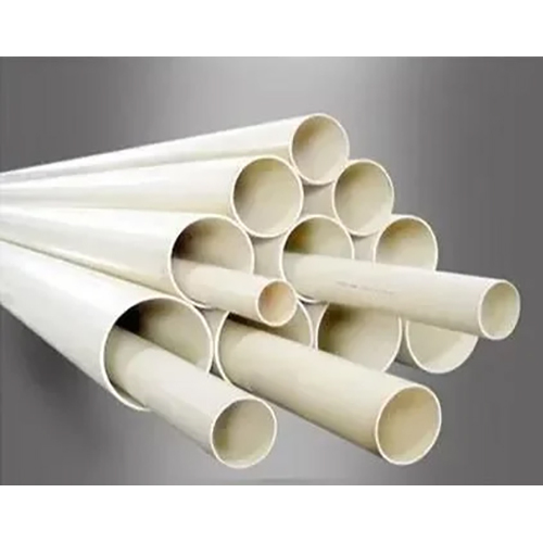 White Pvc Rigid Pipe - Application: Construction