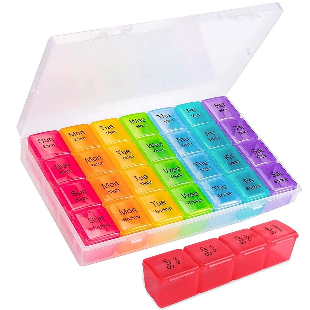 Weekly Pill Box Organizer
