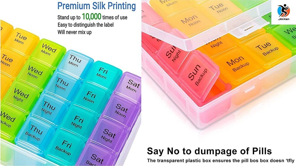 Weekly Pill Box Organizer