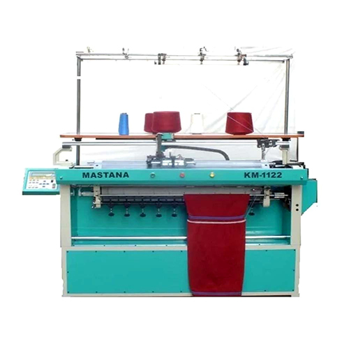 Km-1122 Semi Computerized Sweater Flat Knitting Machine - Application: Industrial