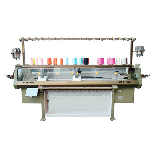 Km-1122-Dj Fully Computerized Dj Collar Flat Knitting Machine - Application: Industrial