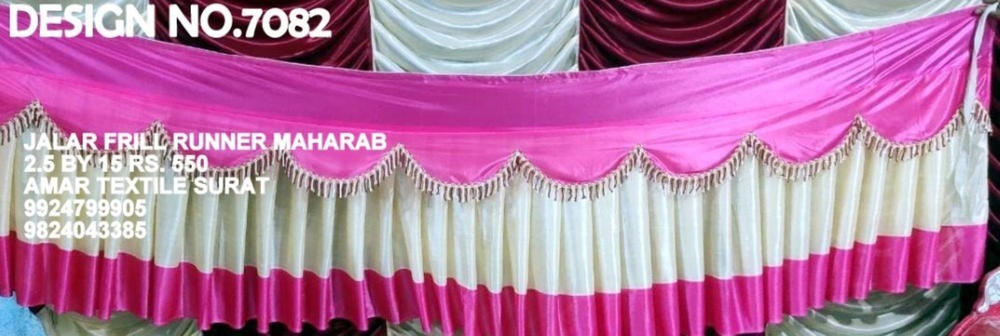 PANDAL TABLE JALAR FRILL