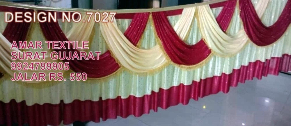 Pandal Table Jalar Frill - Color: All In Stock