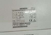 SIEMENS 7SD6101-5BB99-0BA0/EE (BF1108065127) PROTECTION RELAY