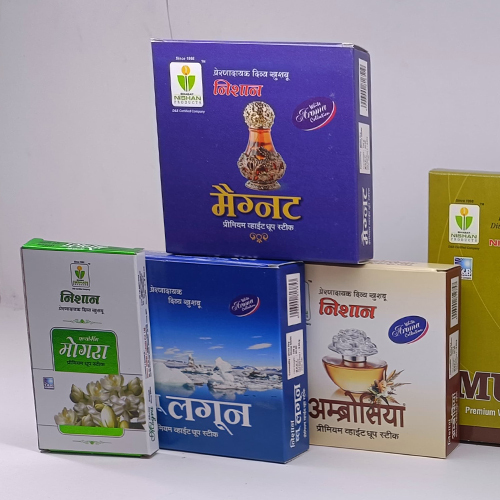 Printed Dhoop Sticks Carton Box