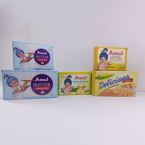 Butter Carton Box - Finishing: Glossy Lamination