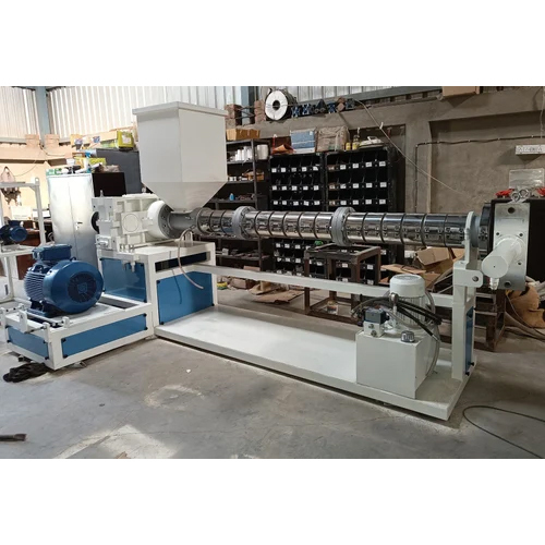 Plastic recycling granules making machine