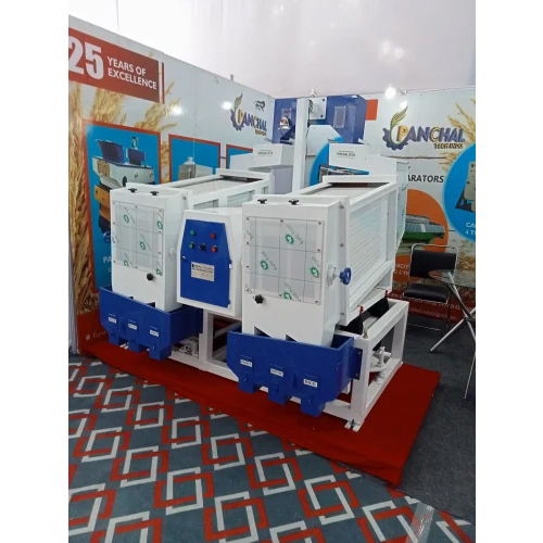 Double Body Paddy Separator - Mild Steel, 4 To 8 Ton Capacity, Computerized Automatic Operation | 1-year Warranty For Quality Assurance