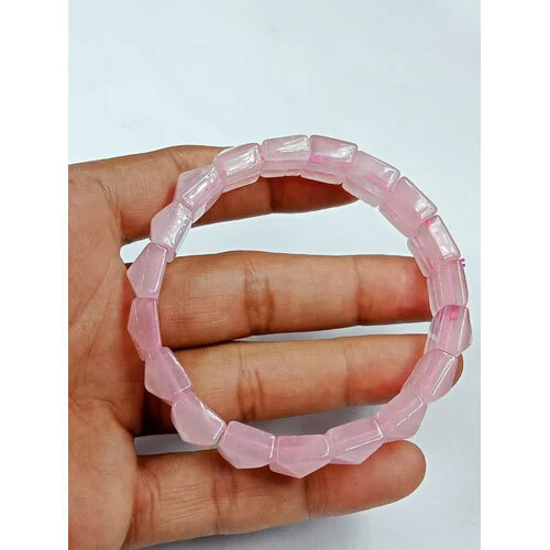 Rose Quartz Stone Bracelet