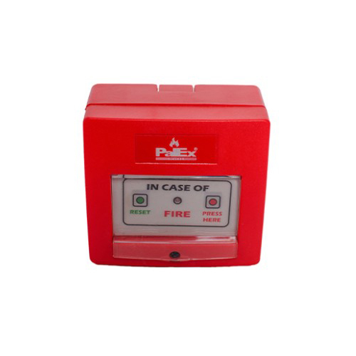 Palex Manual Call Point(Abs) - Color: Red