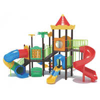 Outdoor FRP Roto Multi Play Station