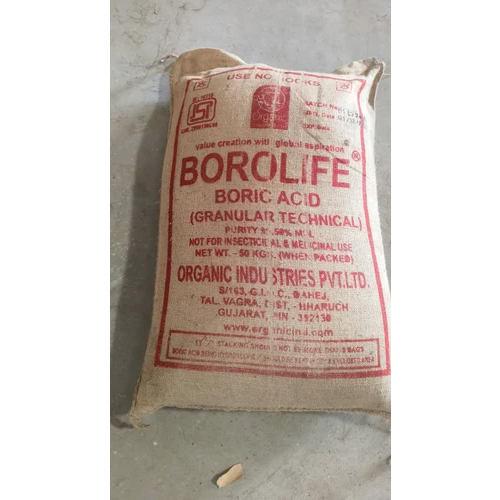 Organic Boric Acid Powder - Application: Industrial