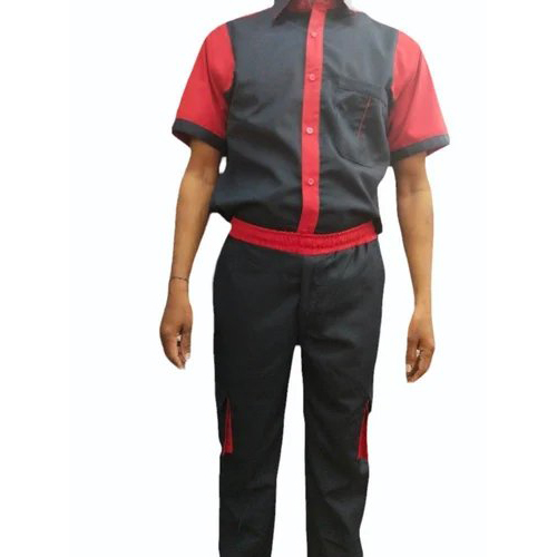 Honda Uniform By  Meera Apparels - Color: Black & Red