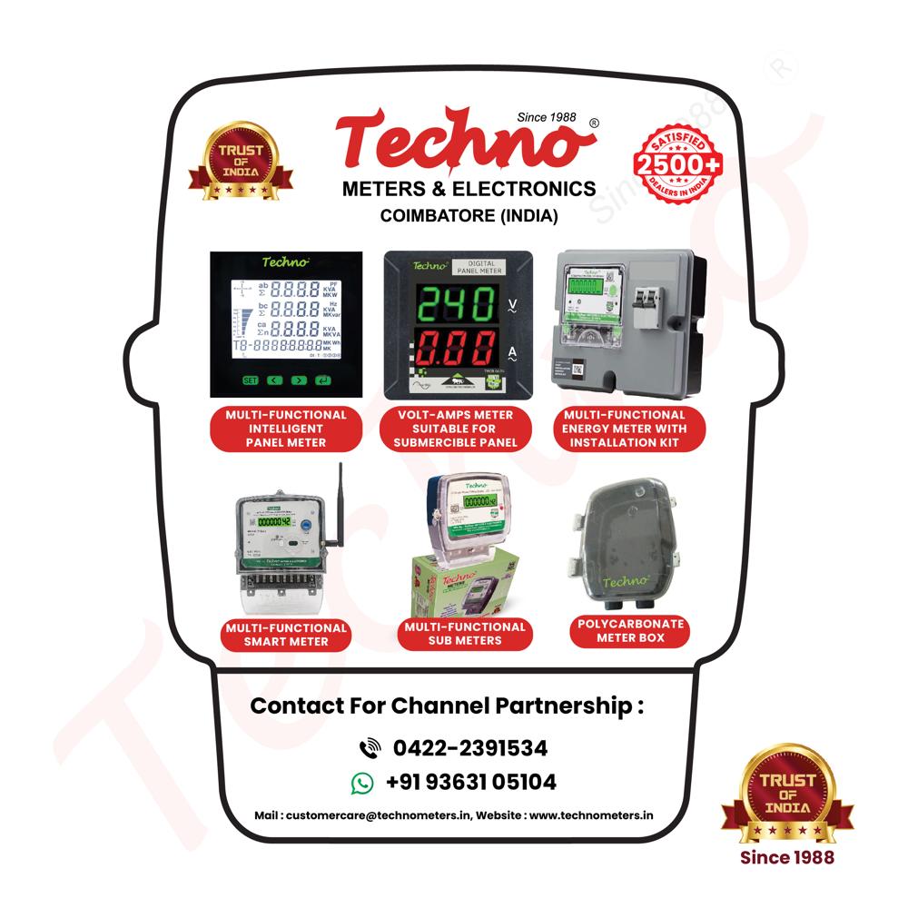 Plastic / Metal Digital Lcd Display Energy