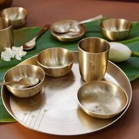 Kansa Round Thali Set