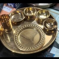 Kansa Round Thali Set