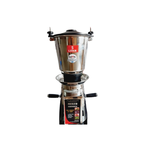 Round Model Mixer Grinder - Material: Stainless Steel