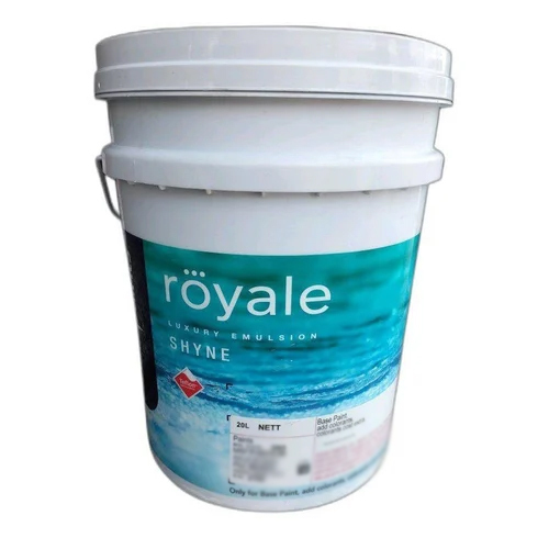 20Ltr Royale Shyne Luxury Emulsion Paint - Application: Home