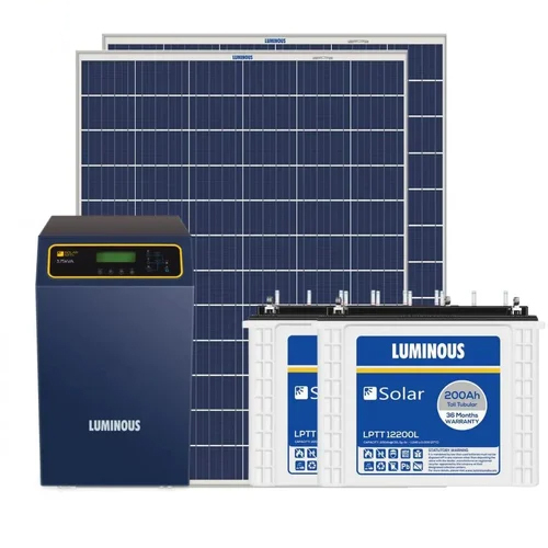 3Kw Luminous Off Grid Solar System - Material: Aluminium