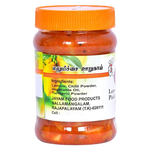 Lemon Pickle - Spicy & Tangy Preserved Vegetable Delight, High Quality Ingredients With No Harmful Additives, 6 Months Shelf Life