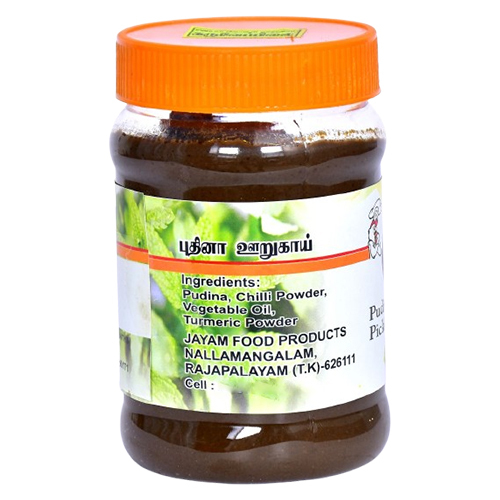 Pudina Pickle - Additives: Not Added