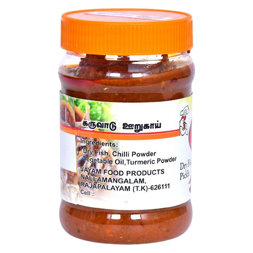 Dry Fish Pickle - Additives: Not Added