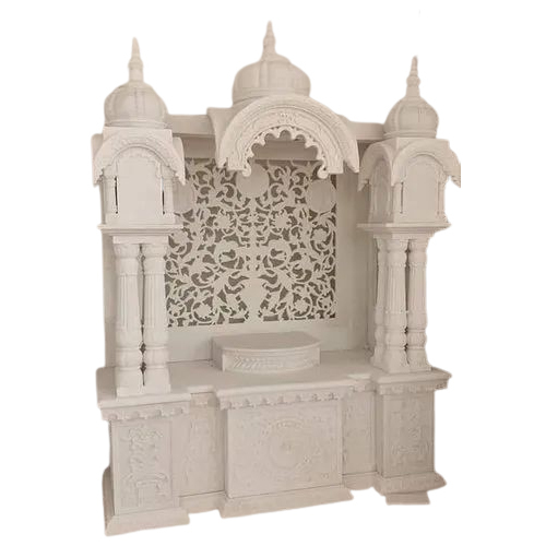 Indoor White Marble Temple