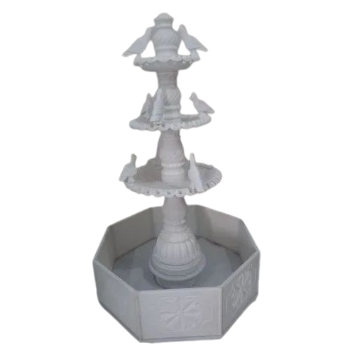 Marble Water Fountain - Color: As Per Requirement