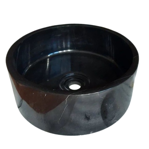 Italian Marble Wash Basin - Color: Black