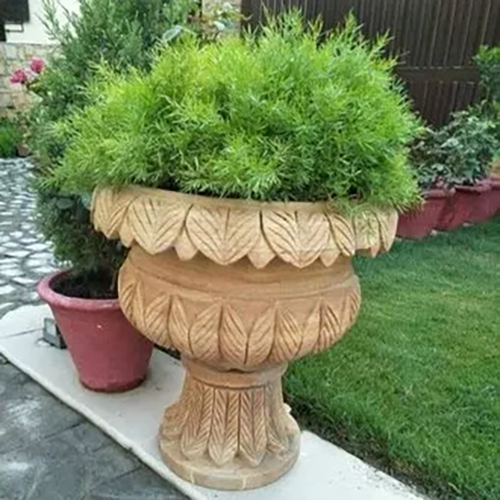 Sandstone Outdoor Flower Pots