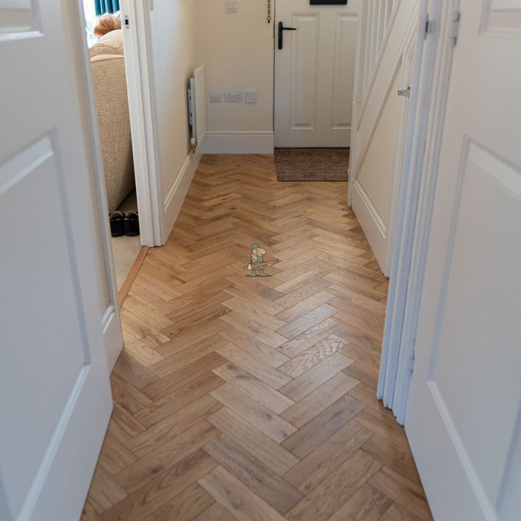 Herringbone Engineered Flooring - Material: Wood