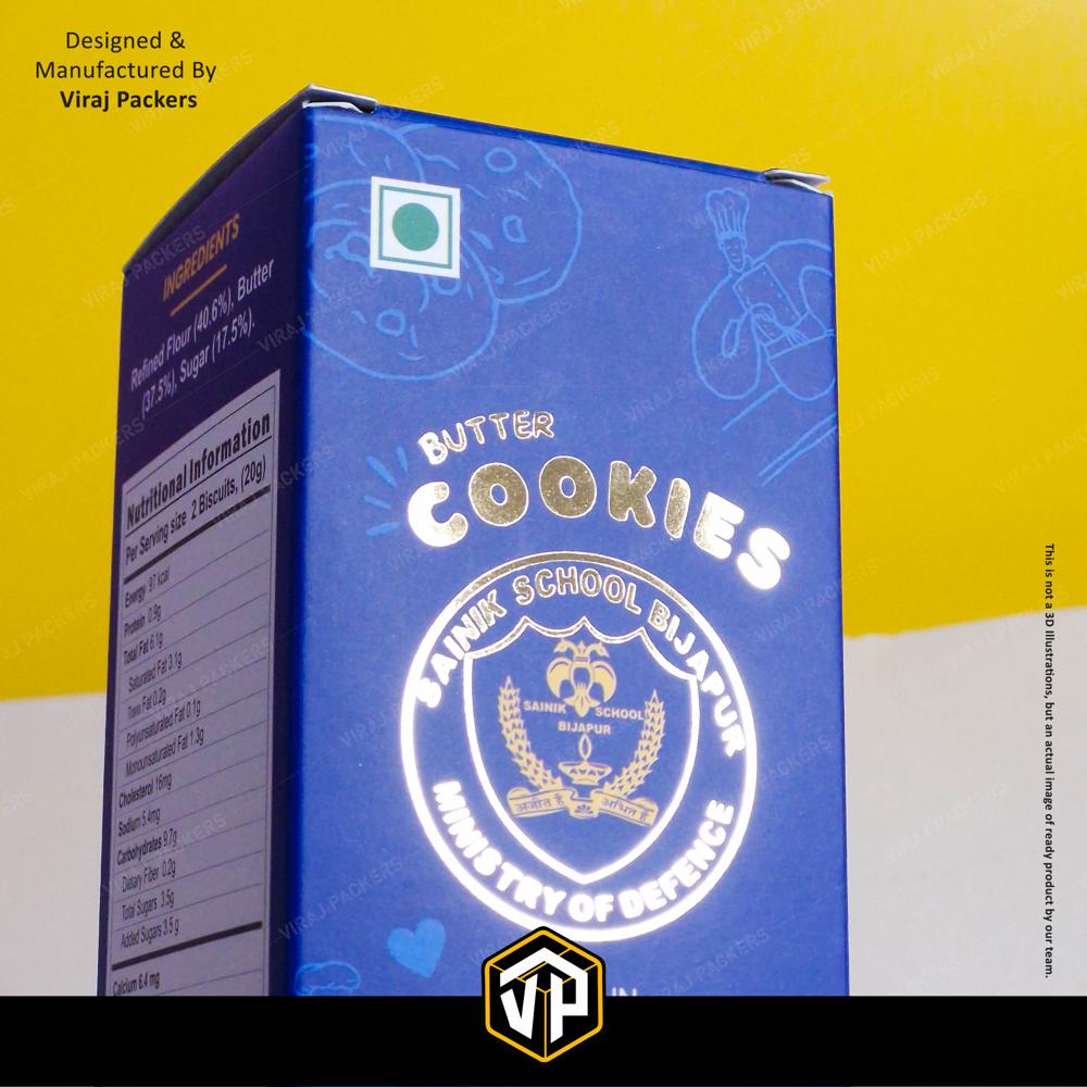Customize Cookies Boxes - Finishing: Glossy Lamination