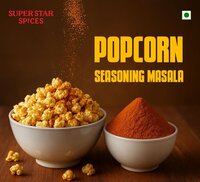 Popcorn Seasoning Masala - Food Grade Yellow Powder, Blended For Perfect Flavor | Sprinkle On Popcorn, 4 Months Shelf Life