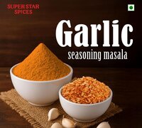 Garlic Seasoning Masala - Food Grade Powder, Vibrant Red Color, Flavors Namkeen, Fryums & Snacks | Shelf Life: 4 Months, Room Temperature Storage