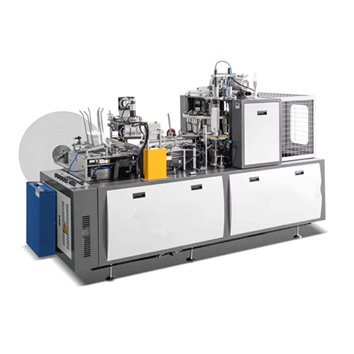 Automatic High Speed Paper Cup Forming Machine - Color: White