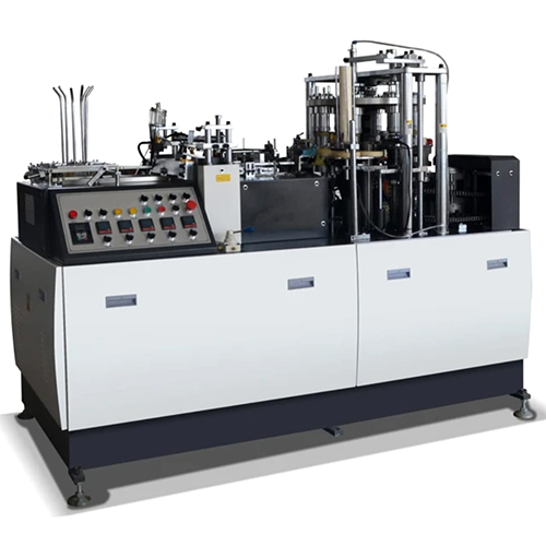 Automatic Paper Cup Making Machine - Color: White And Black