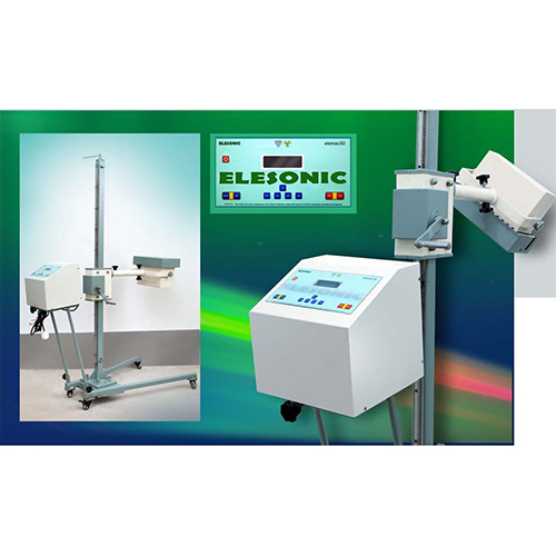 Elemac 50 - 50mA पोर्टेबल, फुल वेव, रेक्टिफाइड एक्स-रे मशीन