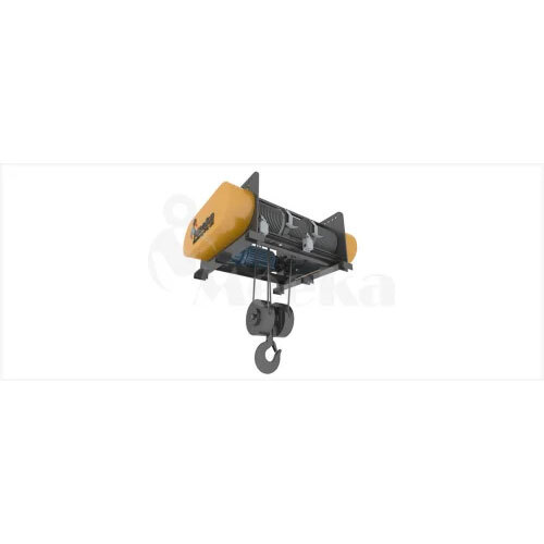 Mild Steel Electric Wire Hoist - Color: Yellow