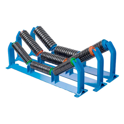 Impact Conveyor Roller - Durable Industrial Quality, Different Sizes & Widths, Blue Color for Enhanced Aesthetics