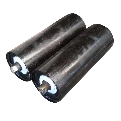 Mild Steel Conveyor Roller - Color: Black